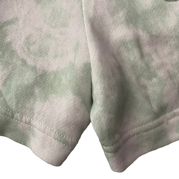Rails Jane Shorts Mint Green Tie Dye High Waist Pockets French Terry Extra Small - Picture 13 of 16